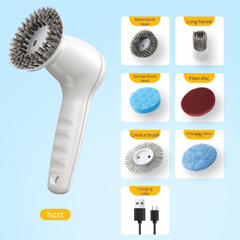 Electric Spin Scrubber – Cordless Bathroom Cleaning Brush