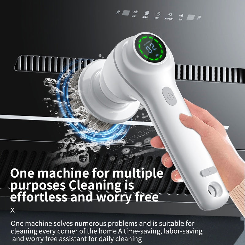 Electric Spin Scrubber – Cordless Bathroom Cleaning Brush