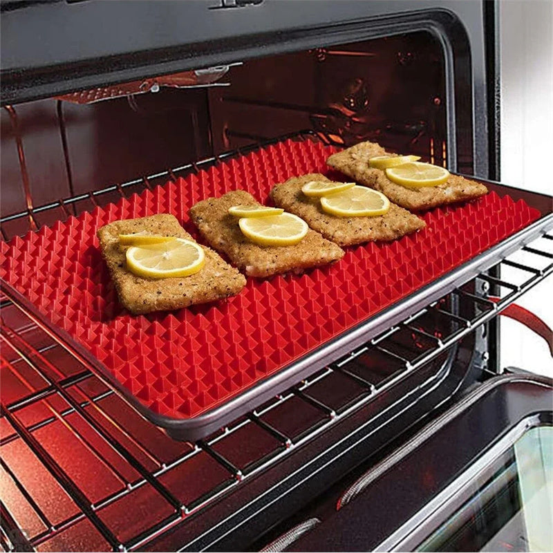 Non-Stick Silicone Baking Mat – Heat-Resistant Pyramid Tray