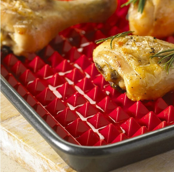 Non-Stick Silicone Baking Mat – Heat-Resistant Pyramid Tray