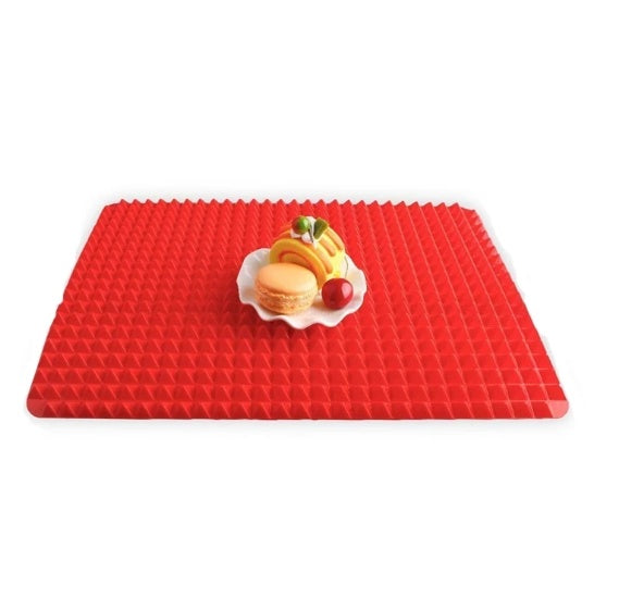 Non-Stick Silicone Baking Mat – Heat-Resistant Pyramid Tray