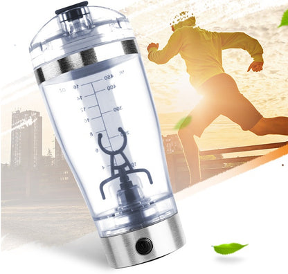 USB Electric Shaker Bottle – Protein & Coffee Mixer Cup