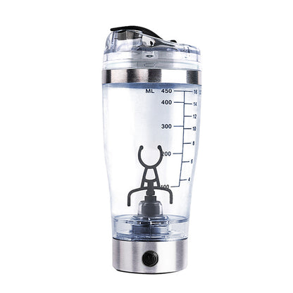 USB Electric Shaker Bottle – Protein & Coffee Mixer Cup