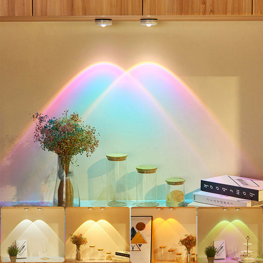 Wireless LED Cabinet Lights – Battery-Powered Night Lamp