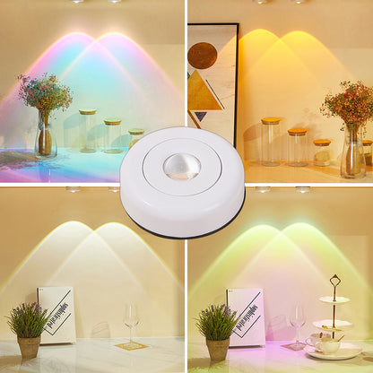 Wireless LED Cabinet Lights – Battery-Powered Night Lamp