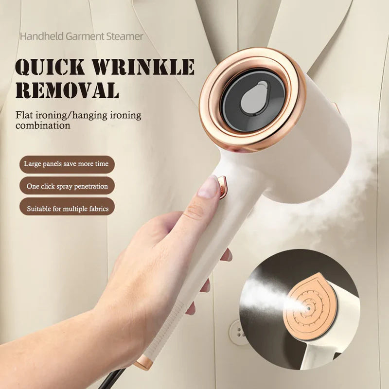Mini Handheld Garment Steamer – Portable Travel Iron