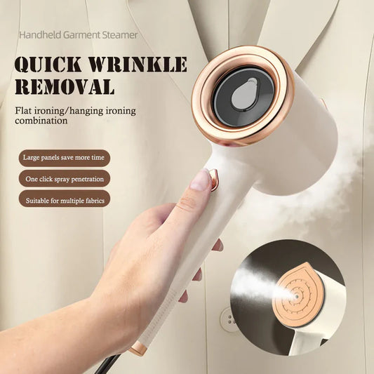 Mini Handheld Garment Steamer – Portable Travel Iron