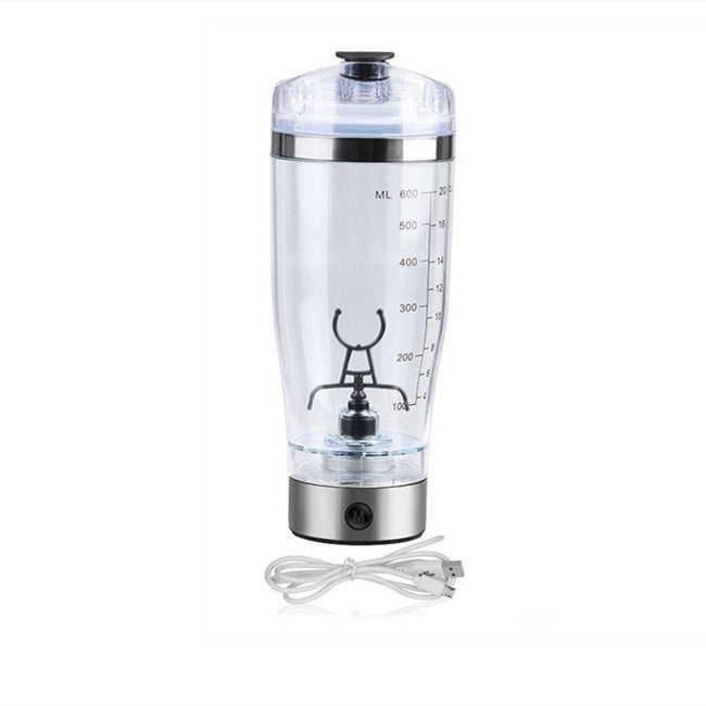 USB Electric Shaker Bottle – Protein & Coffee Mixer Cup