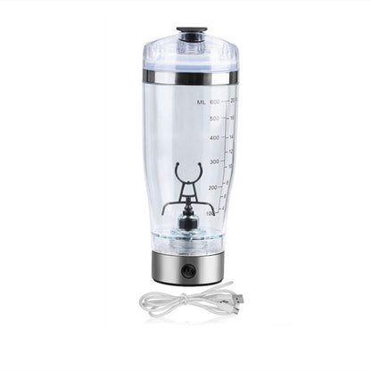 USB Electric Shaker Bottle – Protein & Coffee Mixer Cup